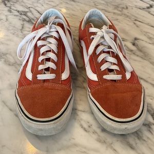 Vans women’s size 8 Rust colored Old Skool vans